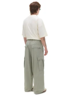 Cropp Spodnie*Spodnie parachute zielony