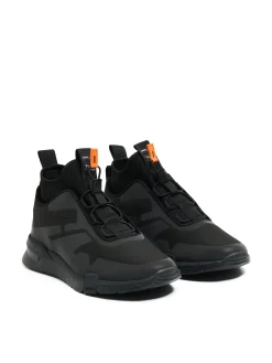 Cropp Sneakersy|Za Kostkę*Sportowe sneakersy z wysoką cholewką czarny