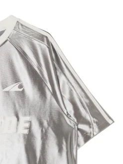 Cropp Unisex|Unisex*Srebrna koszulka z nadrukiem UNISEX jasnyszary