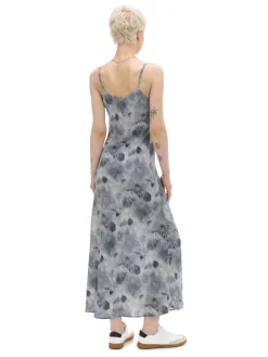 Cropp Sukienki, Kombinezony*Sukienka maxi z wiskozy jasnyszary