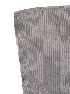 Cropp Sukienki, Kombinezony*Sukienka midi z marszczeniami szary