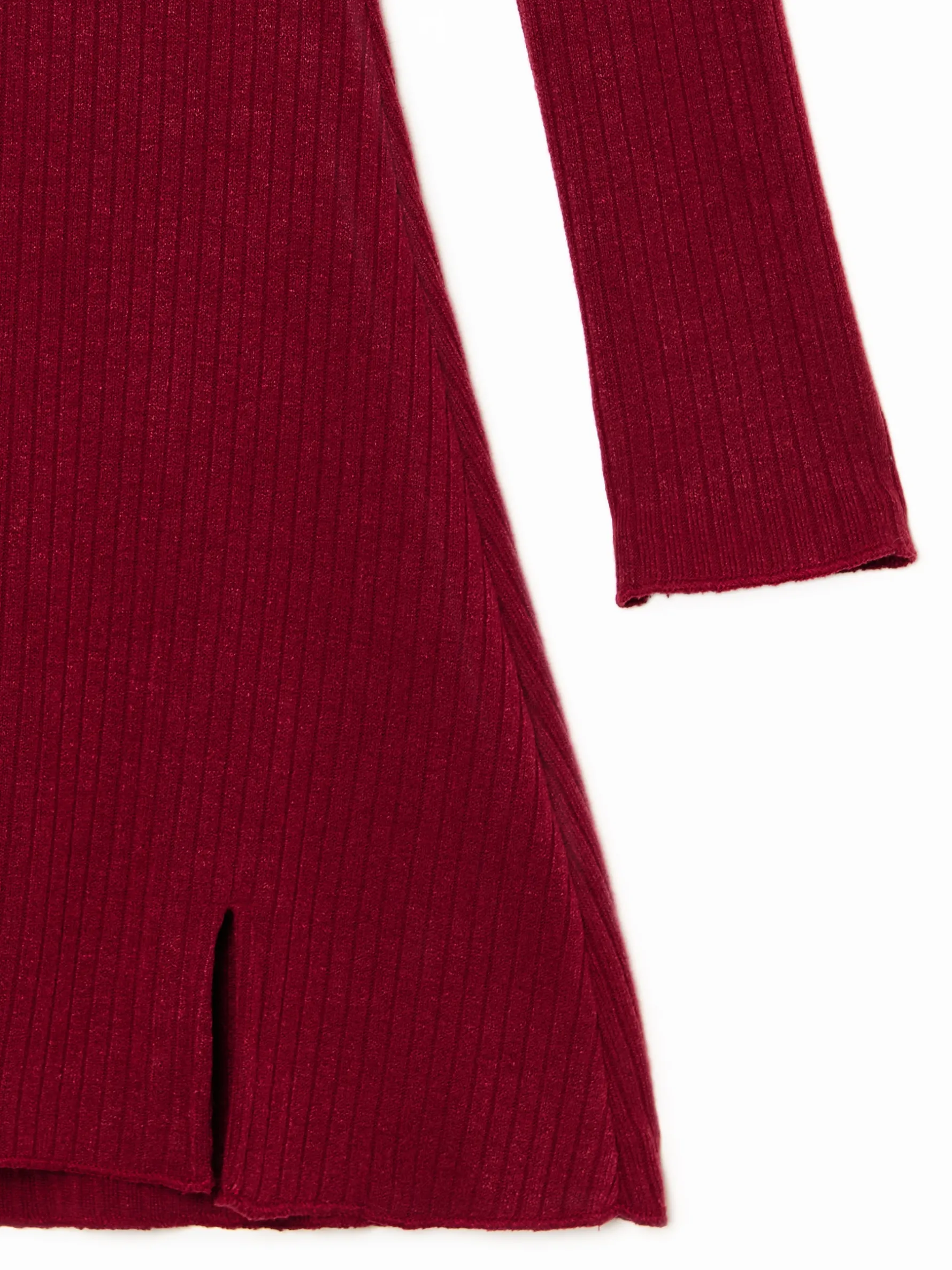 Cropp Sukienki, Kombinezony*Sukienka mini z długimi rękawami kasztanowy