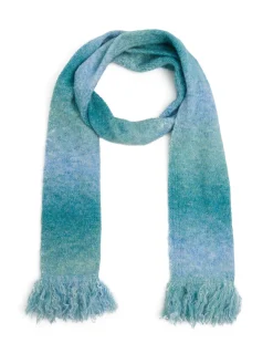 Cropp Szaliki*Szalik z frędzlami z domieszką wełny niebieski