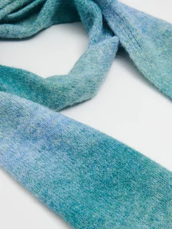 Cropp Szaliki*Szalik z frędzlami z domieszką wełny niebieski