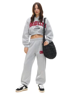 Cropp Bluzy|Sety*Szara bluza crop jasnyszary