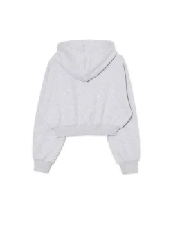 Cropp Bluzy|Sety*Szara bluza crop jasnyszary