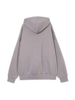Cropp Bluzy|Unisex*Szara bluza z kapturem i nadrukiem UNISEX szary