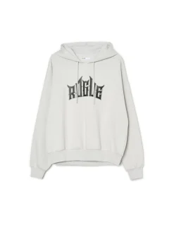 Cropp Unisex|Unisex*Szara bluza z kapturem UNISEX jasnyszary