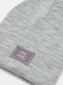 Cropp Czapki*Szara czapka beanie szary