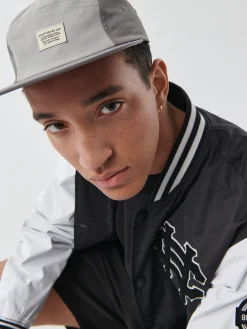 Cropp Czapki*Szara czapka z daszkiem szary