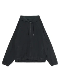 Cropp Denim*Szara jeansowa kurtka z kapturem szary