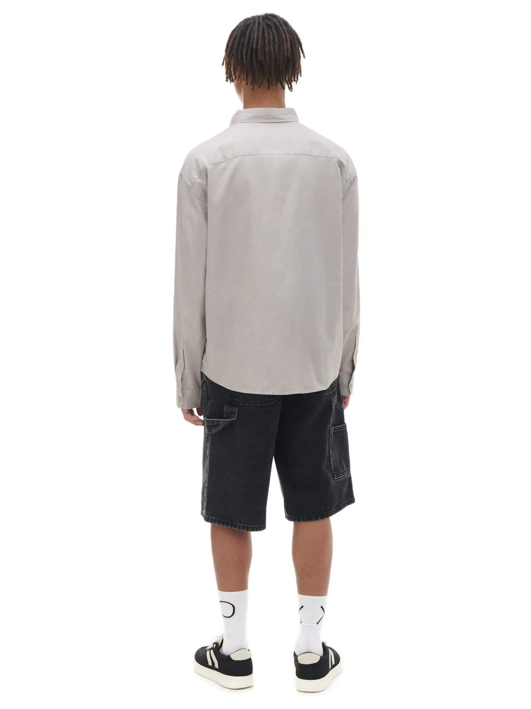 Cropp Koszule*Szara koszula oversize jasnyszary