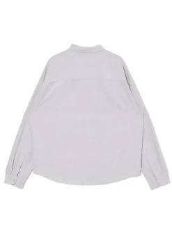 Cropp Koszule*Szara koszula z ozdobnym wykończeniem jasnyszary