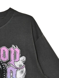 Cropp Koszulki*Szara koszulka Snoop Dogg szary