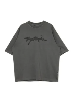 Cropp Koszulki*Szara koszulka z napisem szary