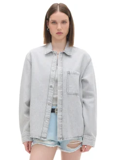 Cropp Kurtki, Płaszcze|Sety*Szara kurtka jeansowa wielobarwny