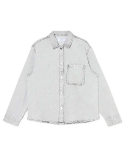 Cropp Kurtki, Płaszcze|Sety*Szara kurtka jeansowa wielobarwny