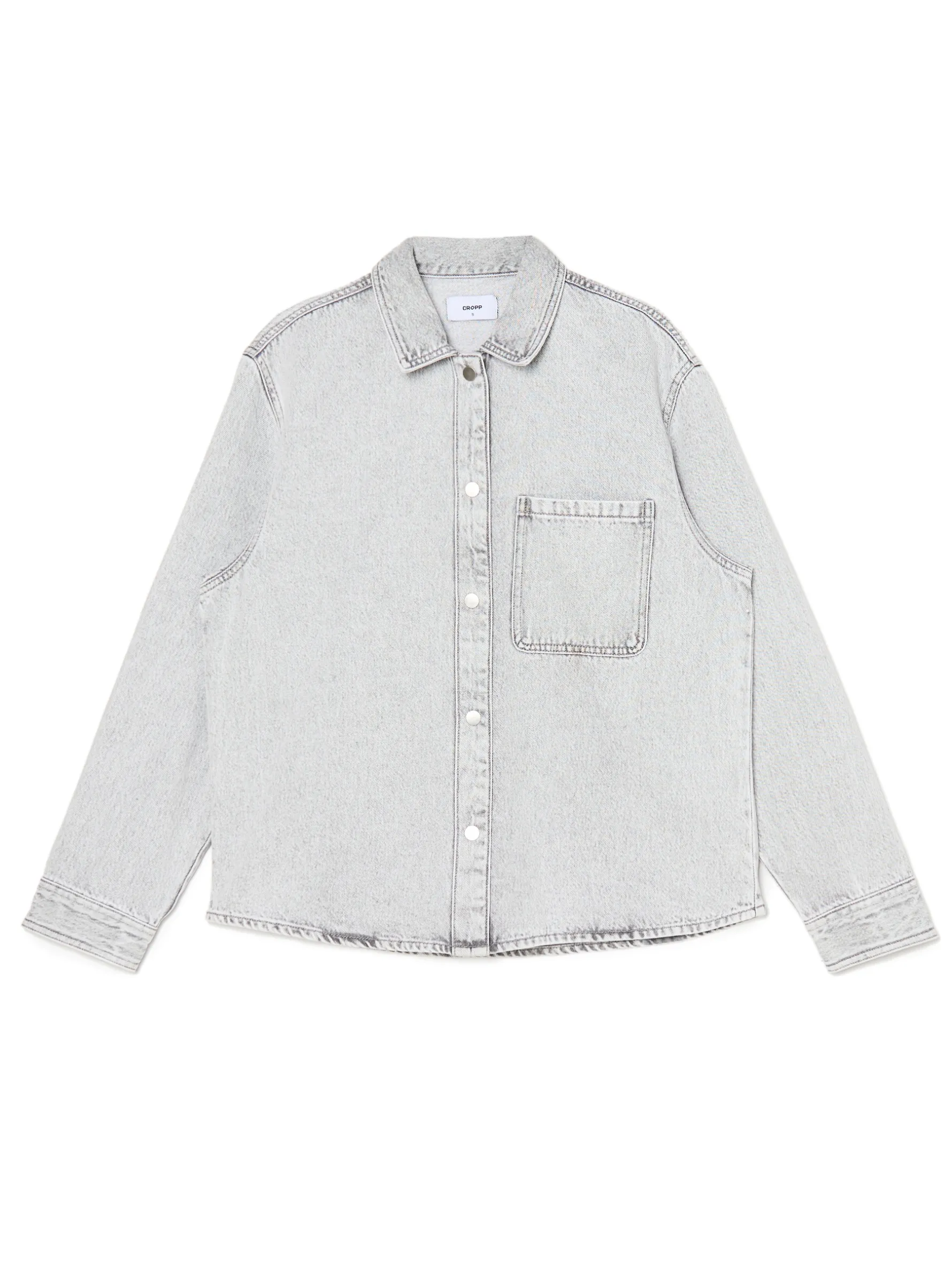 Cropp Kurtki, Płaszcze|Sety*Szara kurtka jeansowa wielobarwny