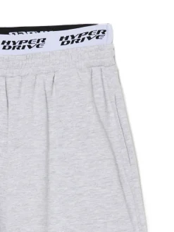 Cropp Spodnie*Szare dresowe joggery jasnyszary