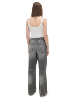 Cropp Jeansy*Szare jeansy baggy szary