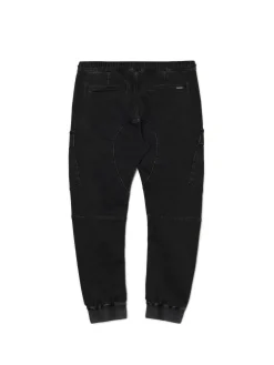 Cropp Jeansy*Szare jeansy jogger z kieszeniami cargo szary