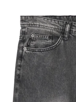 Cropp Jeansy*Szare jeansy relaxed szary