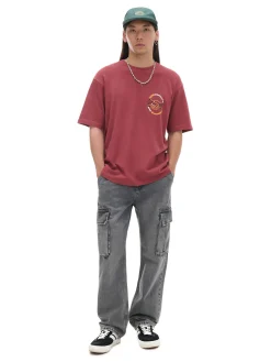 Cropp Jeansy*Szare jeansy relaxed szary