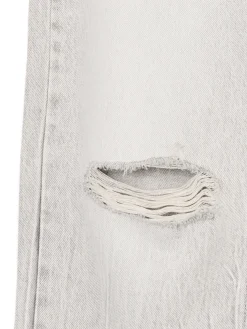 Cropp Jeansy*Szare jeansy straight jasnyszary