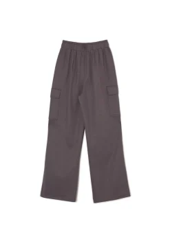 Cropp Spodnie*Szare spodnie cargo szary