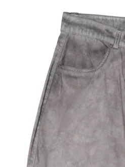 Cropp Spodnie*Szare spodnie z kieszeniami cargo beżowy