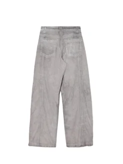 Cropp Spodnie*Szare spodnie z kieszeniami cargo beżowy