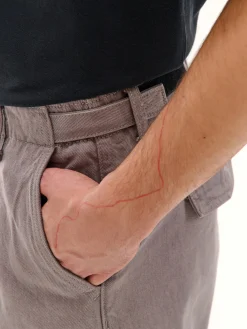 Cropp Baggy|Spodnie*Szare szerokie chinosy szary