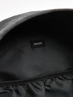 Cropp Torby, Plecaki*Szary plecak z naszywką czarny