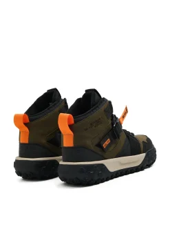 Cropp Sneakersy|Za Kostkę*Sznurowane sneakersy z zatrzaskiem zielony