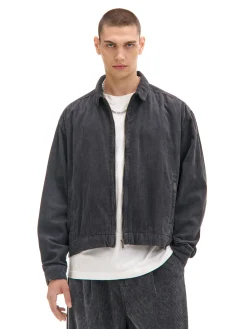 Cropp Koszule*Sztruksowa koszula z kieszeniami czarny