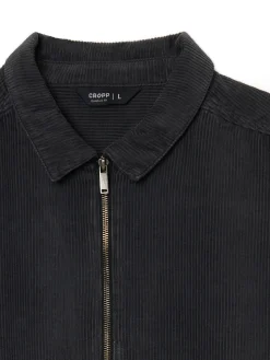 Cropp Koszule*Sztruksowa koszula z kieszeniami czarny