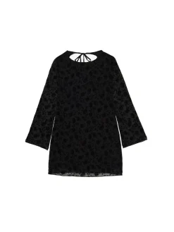 Cropp Sukienki, Kombinezony*Szyfonowa sukienka mini w kwiaty czarny