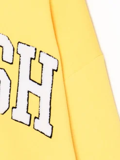 Cropp Bluzy|Unisex*Żółta bluza z aplikacją UNISEX żółty