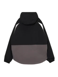 Cropp Kurtki, Płaszcze*Trójkolorowa kurtka z kapturem czarny