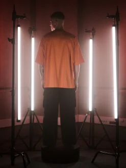 Cropp Koszulki*T-shirt oversize Ekko z Arcane pomarańczowy