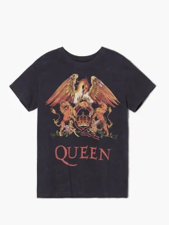 Cropp Koszulki, Topy*T-shirt oversize Queen szary