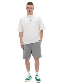 Cropp Koszulki*T-shirt Pusha T. kremowy