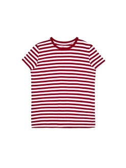 Cropp Koszulki, Topy*T-shirt w czerwono-białe paski czerwony