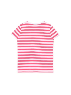 Cropp Koszulki, Topy*T-shirt w paski różowy