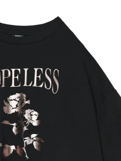 Cropp Koszulki, Topy*T-shirt z ażurowymi rękawami czarny