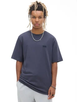 Cropp Koszulki*T-shirt z haftem szary