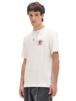 Cropp Koszulki*T-shirt z nadrukiem Chucky kremowy