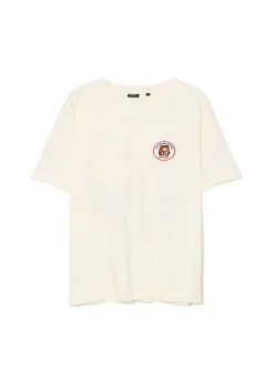 Cropp Koszulki*T-shirt z nadrukiem Chucky kremowy