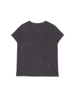 Cropp Koszulki, Topy*T-shirt z nadrukiem Queen jasnyszary