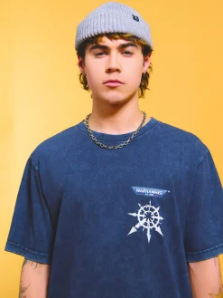 Cropp Koszulki*T-shirt z nadrukiem Warhammer szary